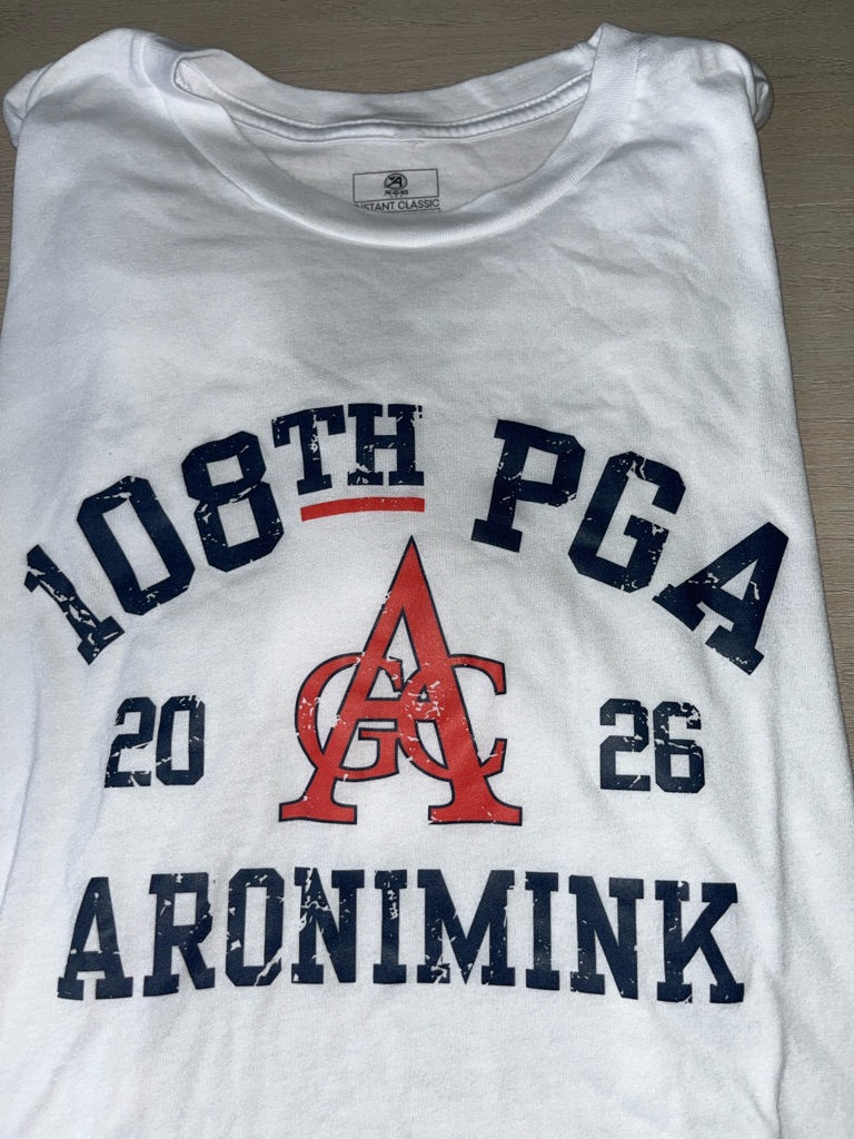 White 108th Pga Aronimink Championship Tee
